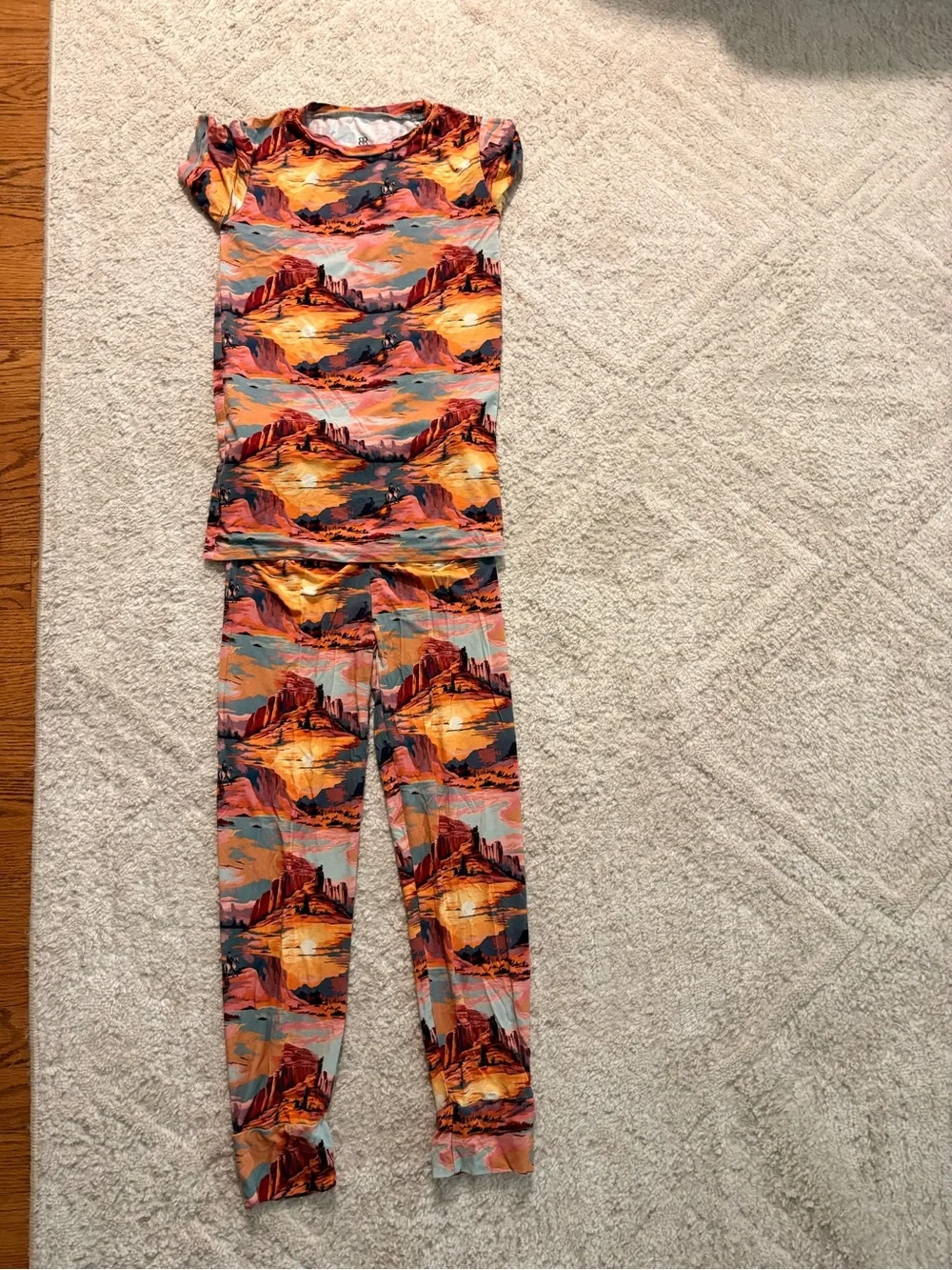 Bums and roses pajamas